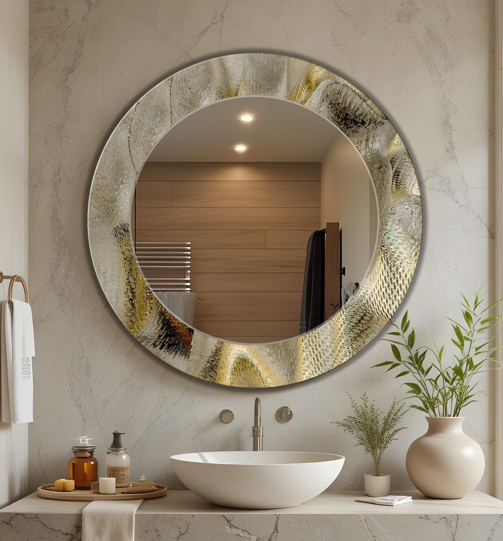 Customizable Mirror, Wall Art as Mirror | Decorative Mirror | Large Statement Mirror