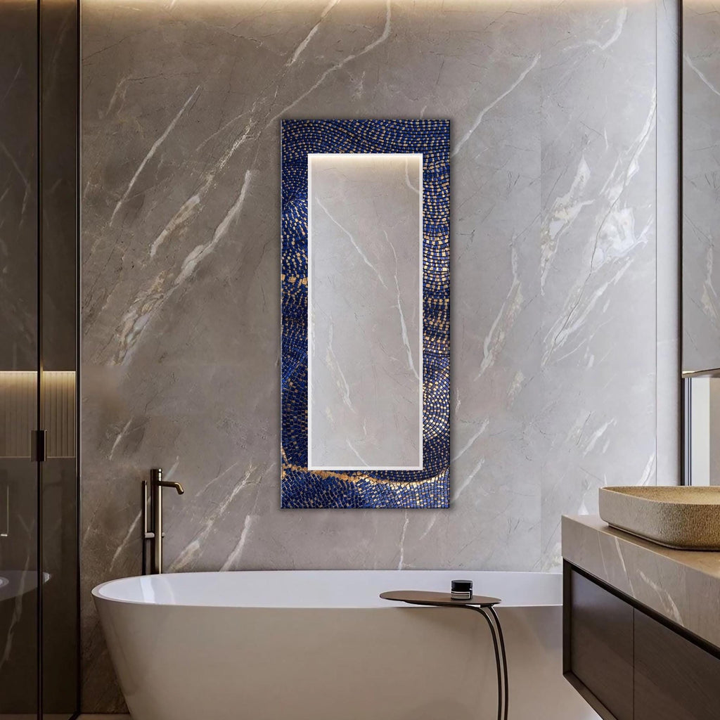 Customizable Mirror, Wall Art as Mirror | Decorative Mirror | Large Statement Mirror