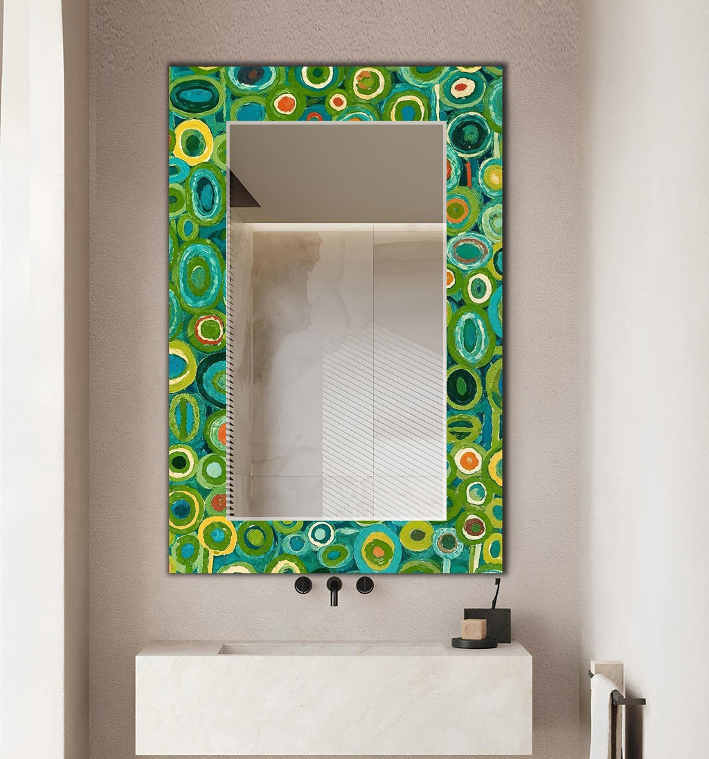 Customizable Mirror, Wall Art as Mirror | Decorative Mirror | Large Statement Mirror