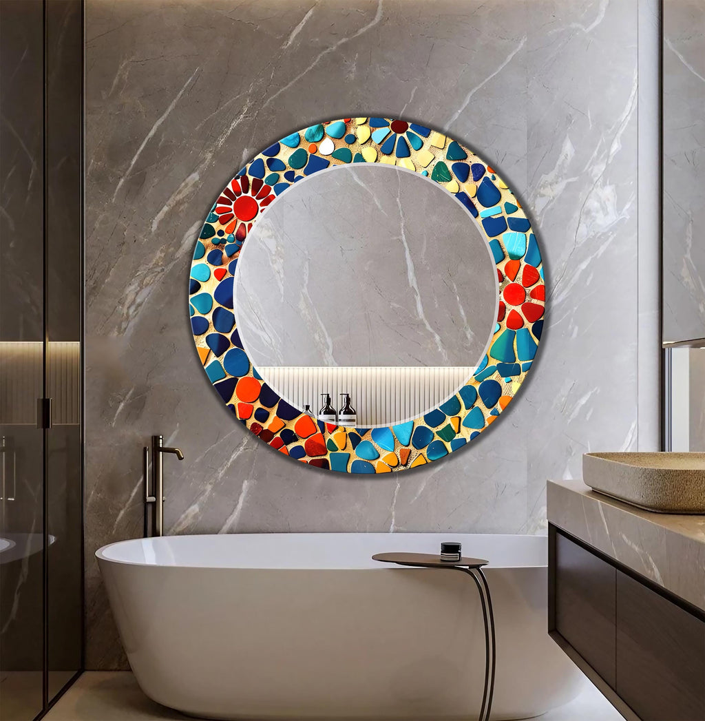 Customizable Mirror, Wall Art as Mirror | Decorative Mirror | Large Statement Mirror