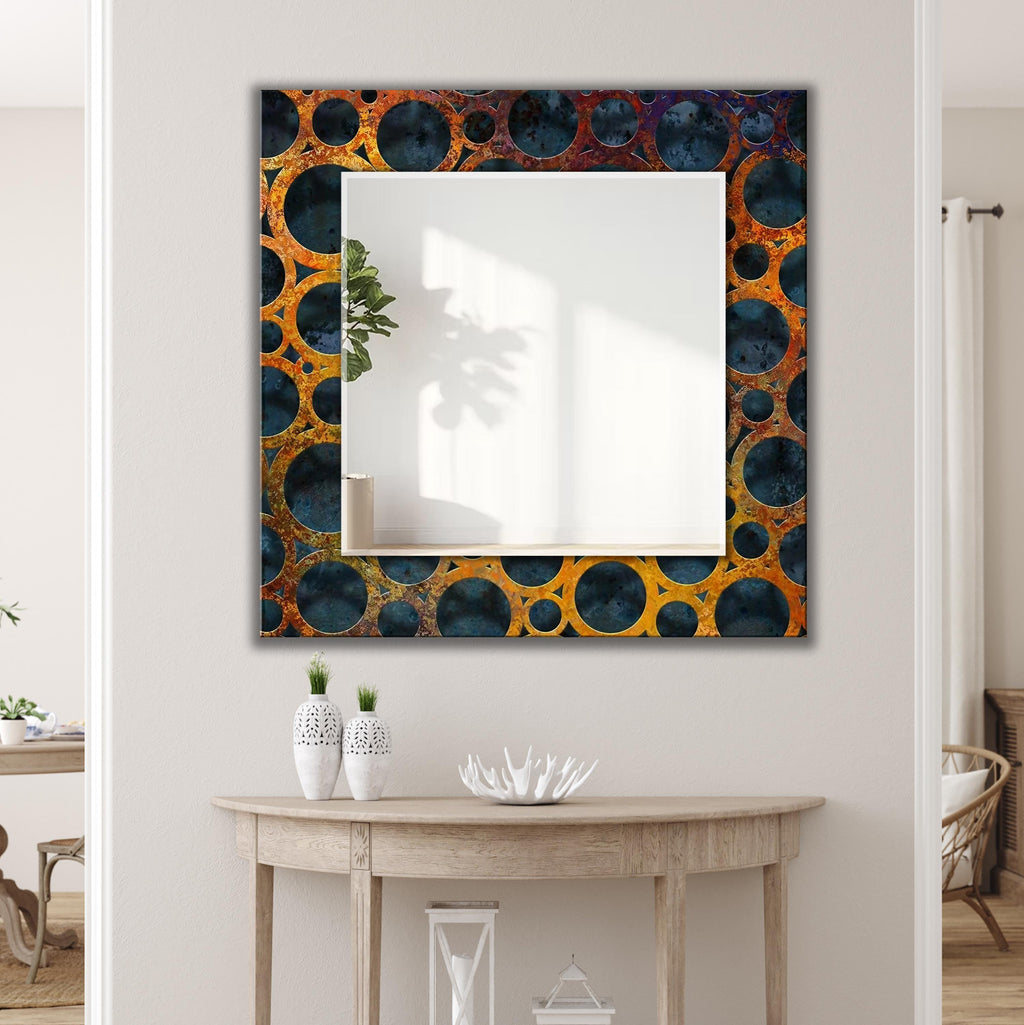 Customizable Mirror, Wall Art as Mirror | Decorative Mirror | Large Statement Mirror