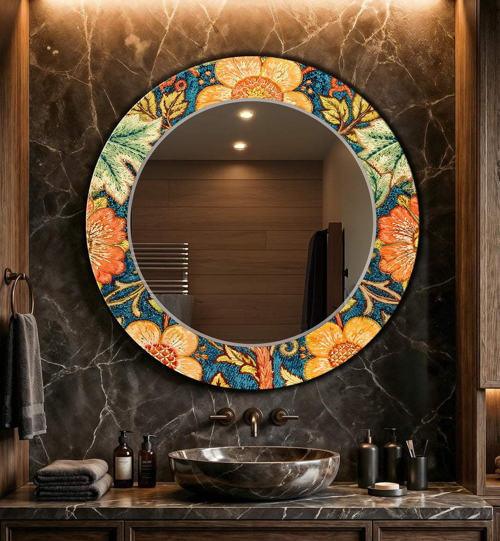 Customizable Mirror, Wall Art as Mirror | Decorative Mirror | Large Statement Mirror