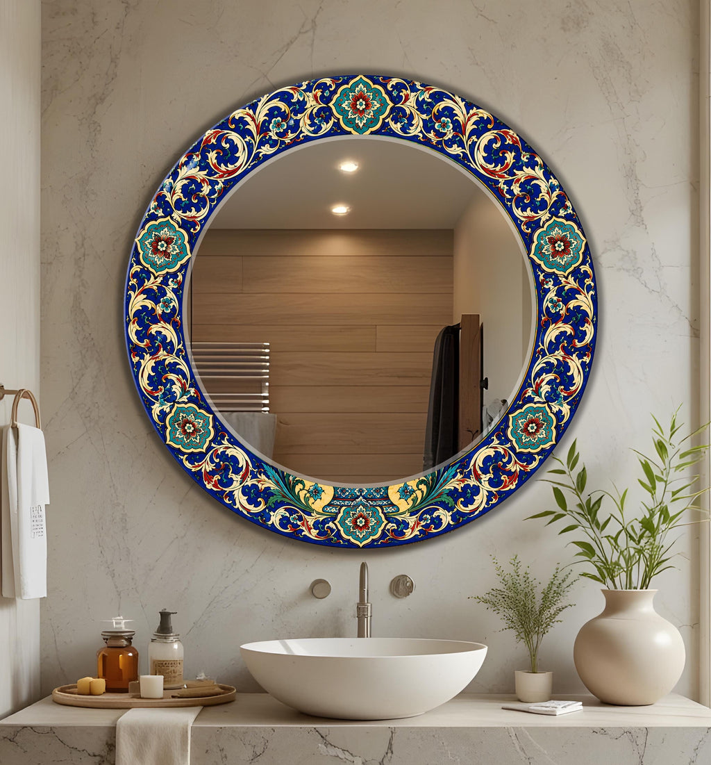 Customizable Mirror, Wall Art as Mirror | Decorative Mirror | Large Statement Mirror