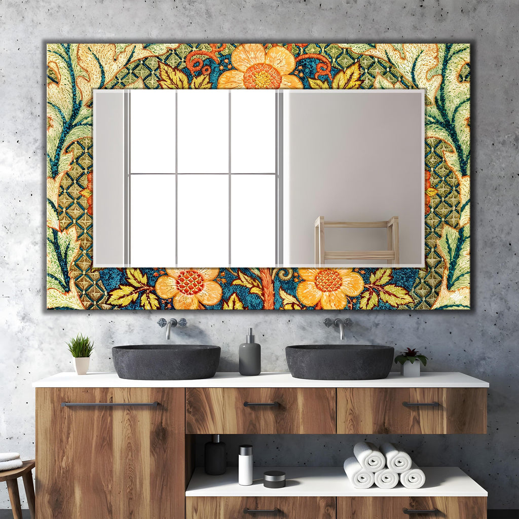Customizable Mirror, Wall Art as Mirror | Decorative Mirror | Large Statement Mirror