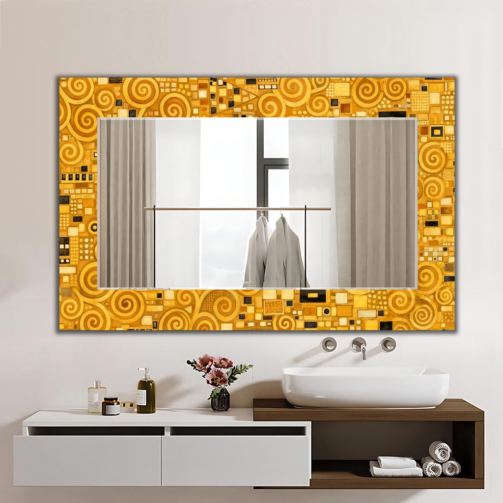 Customizable Mirror, Wall Art as Mirror | Decorative Mirror | Large Statement Mirror