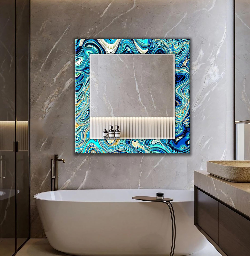 Customizable Mirror, Wall Art as Mirror | Decorative Mirror | Large Statement Mirror