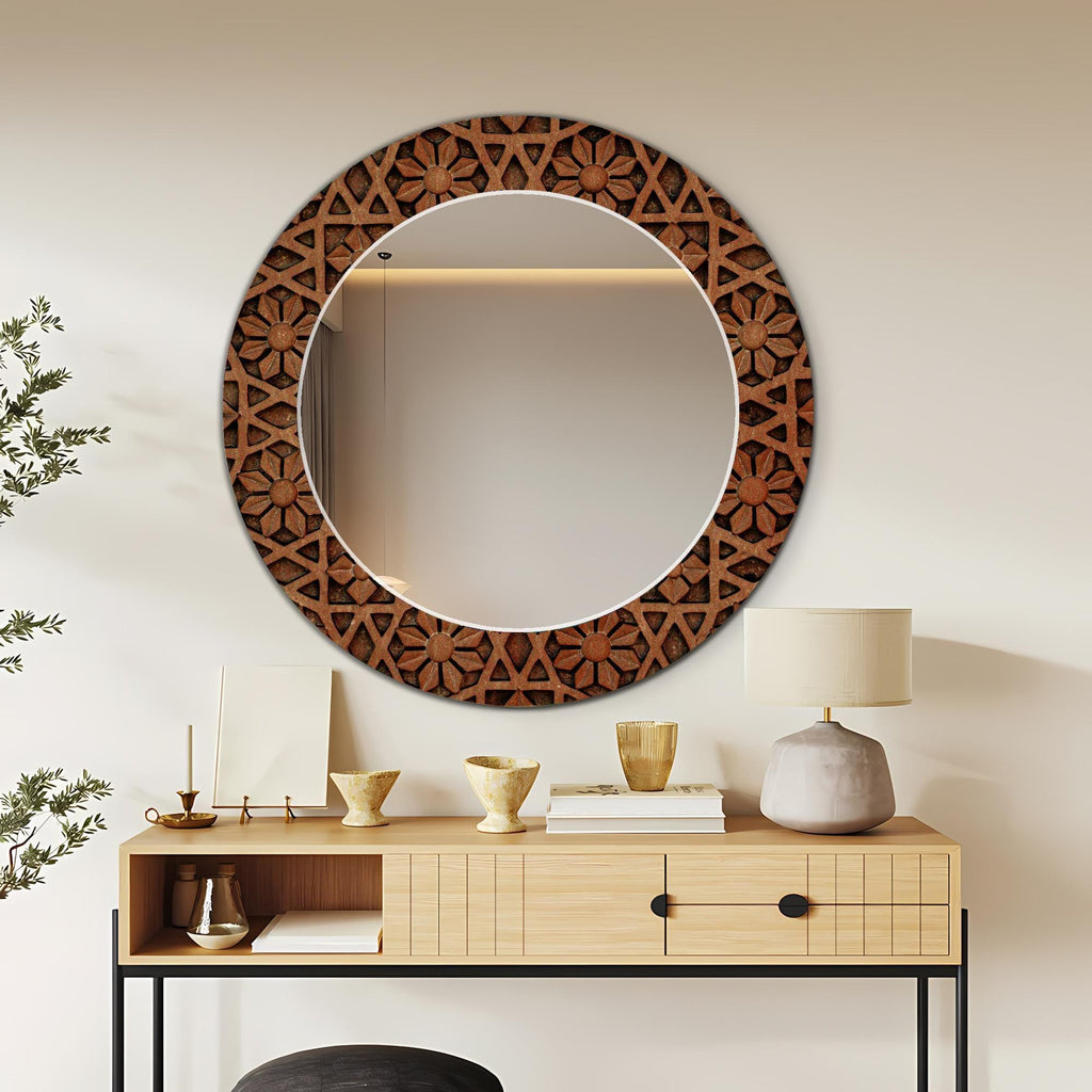 Customizable Mirror, Wall Art as Mirror | Decorative Mirror | Large Statement Mirror