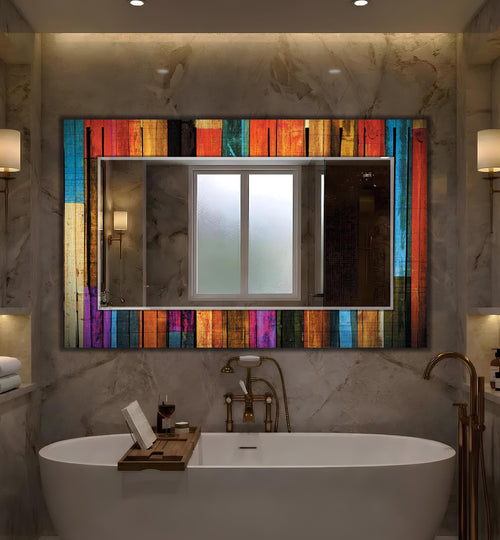 Customizable Mirror, Wall Art as Mirror | Decorative Mirror | Large Statement Mirror