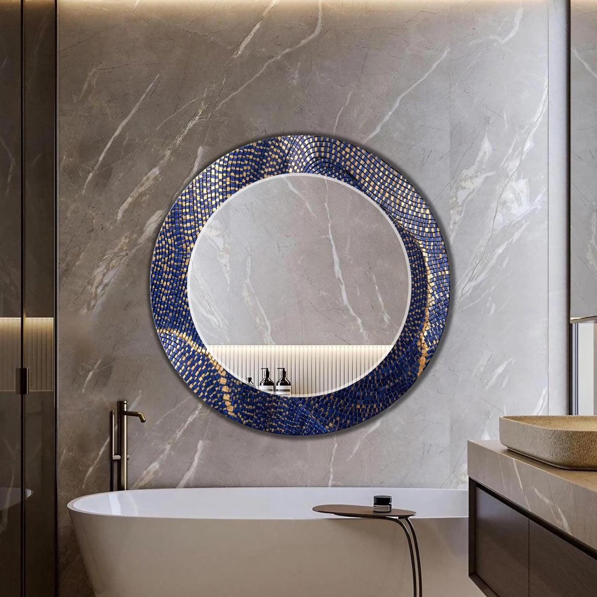 Customizable Mirror, Wall Art as Mirror | Decorative Mirror | Large Statement Mirror