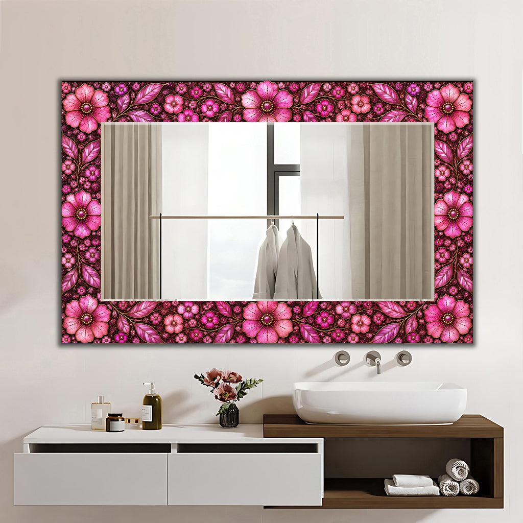 Customizable Mirror, Wall Art as Mirror | Decorative Mirror | Large Statement Mirror