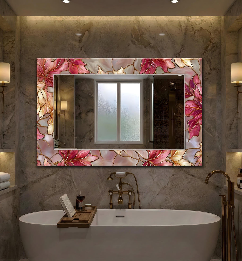 Customizable Mirror, Wall Art as Mirror | Decorative Mirror | Large Statement Mirror