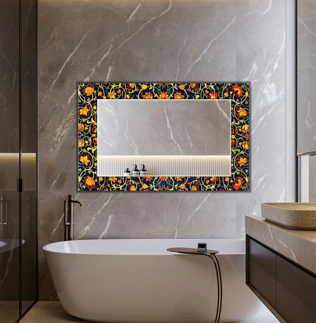 Customizable Mirror, Wall Art as Mirror | Decorative Mirror | Large Statement Mirror
