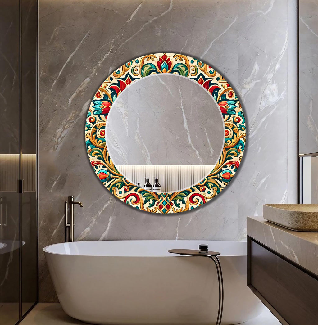 Customizable Mirror, Wall Art as Mirror | Decorative Mirror | Large Statement Mirror