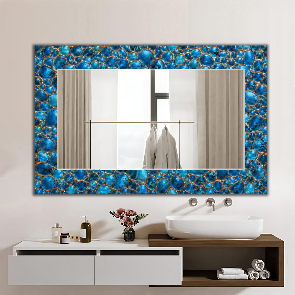 Customizable Mirror, Wall Art as Mirror | Decorative Mirror | Large Statement Mirror