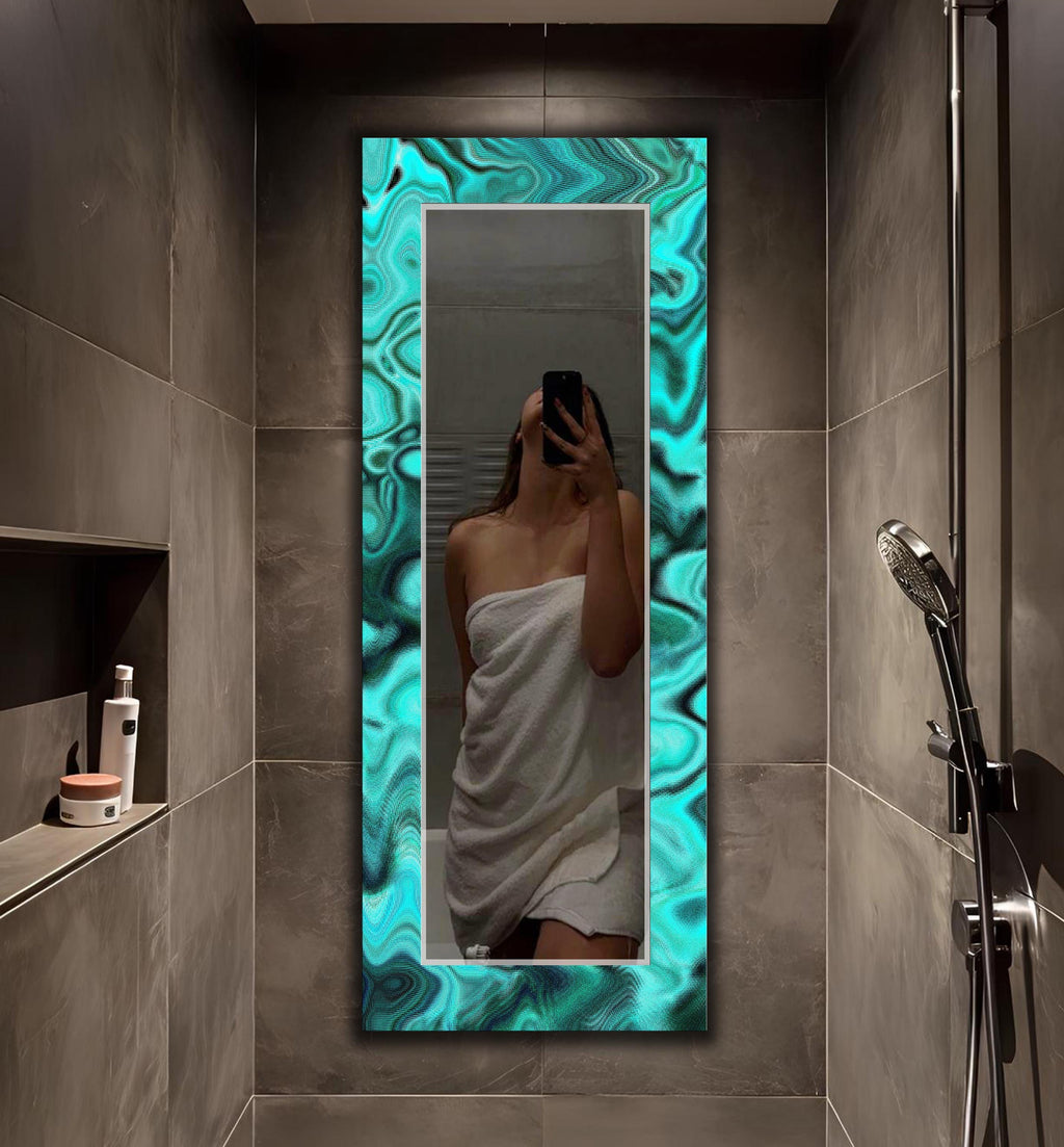 Customizable Mirror, Wall Art as Mirror | Decorative Mirror | Large Statement Mirror