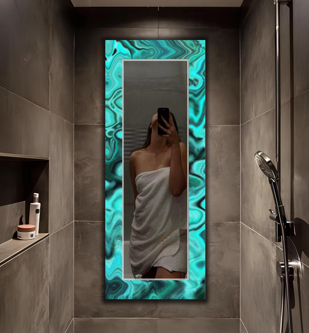 Customizable Mirror, Wall Art as Mirror | Decorative Mirror | Large Statement Mirror