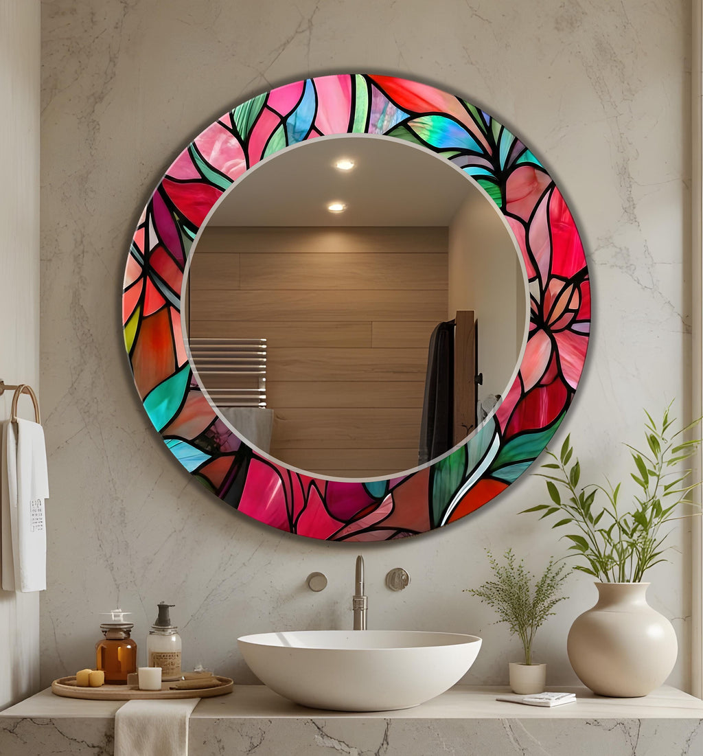 Customizable Mirror, Wall Art as Mirror | Decorative Mirror | Large Statement Mirror