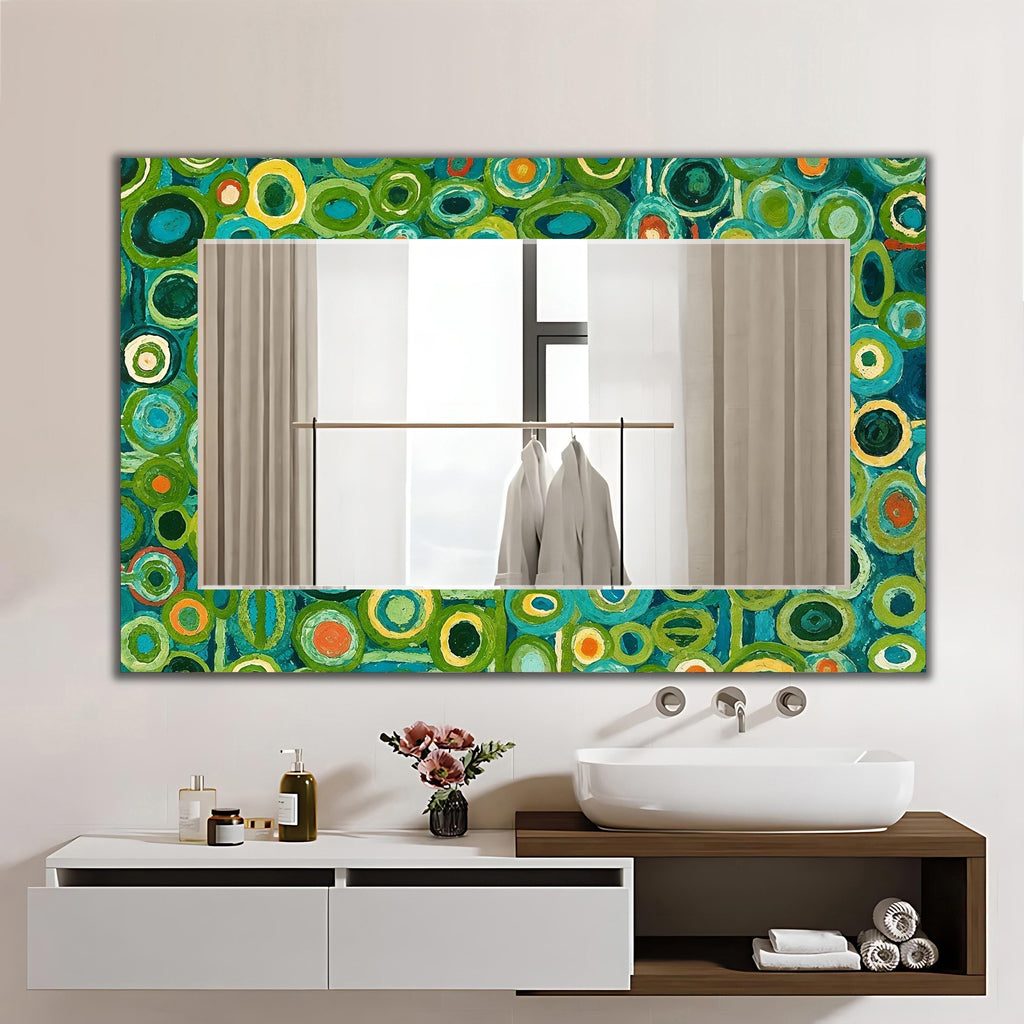Customizable Mirror, Wall Art as Mirror | Decorative Mirror | Large Statement Mirror