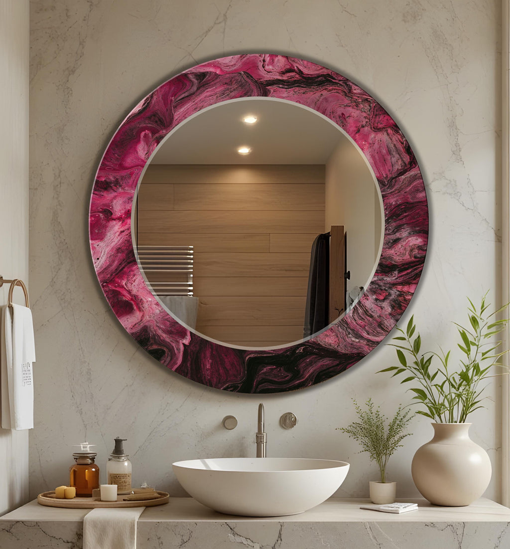 Customizable Mirror, Wall Art as Mirror | Decorative Mirror | Large Statement Mirror
