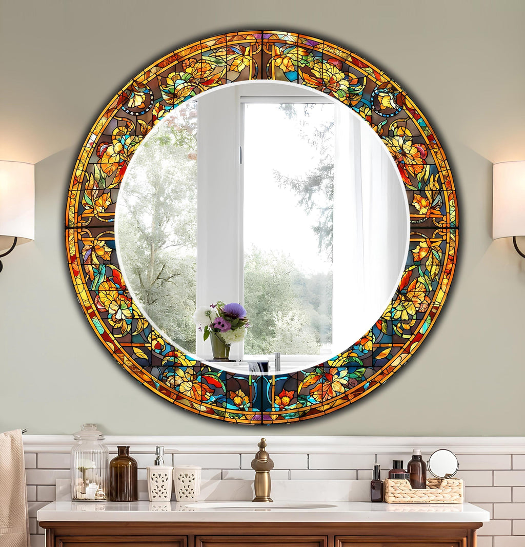 Customizable Mirror, Wall Art as Mirror | Decorative Mirror | Large Statement Mirror