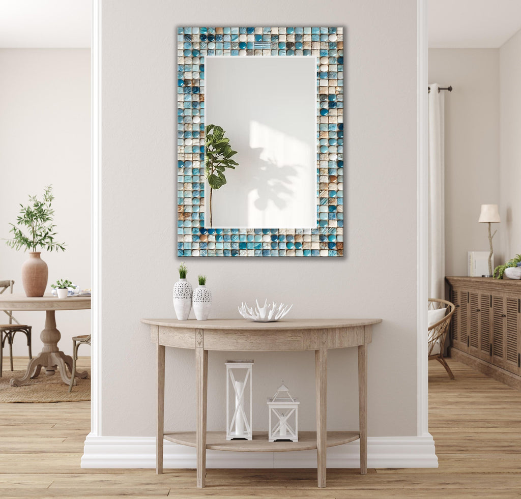 Customizable Mirror, Wall Art as Mirror | Decorative Mirror | Large Statement Mirror