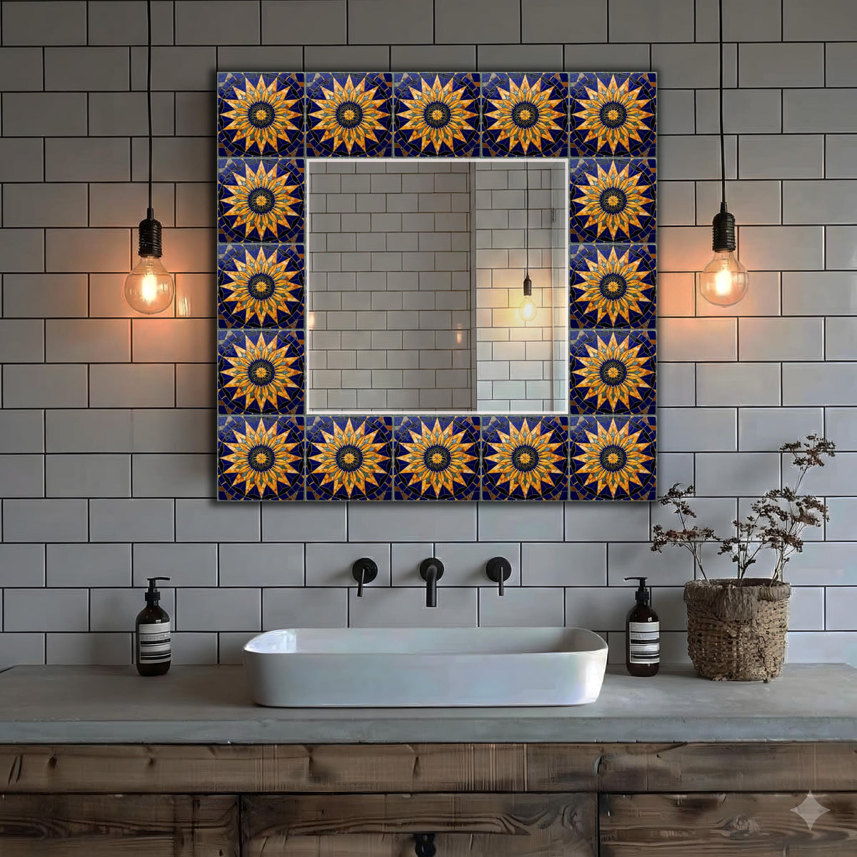 Customizable Mirror, Wall Art as Mirror | Decorative Mirror | Large Statement Mirror