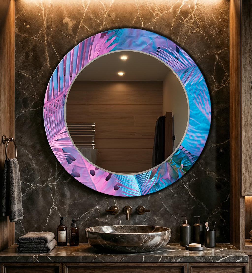 Customizable Mirror, Wall Art as Mirror | Decorative Mirror | Large Statement Mirror