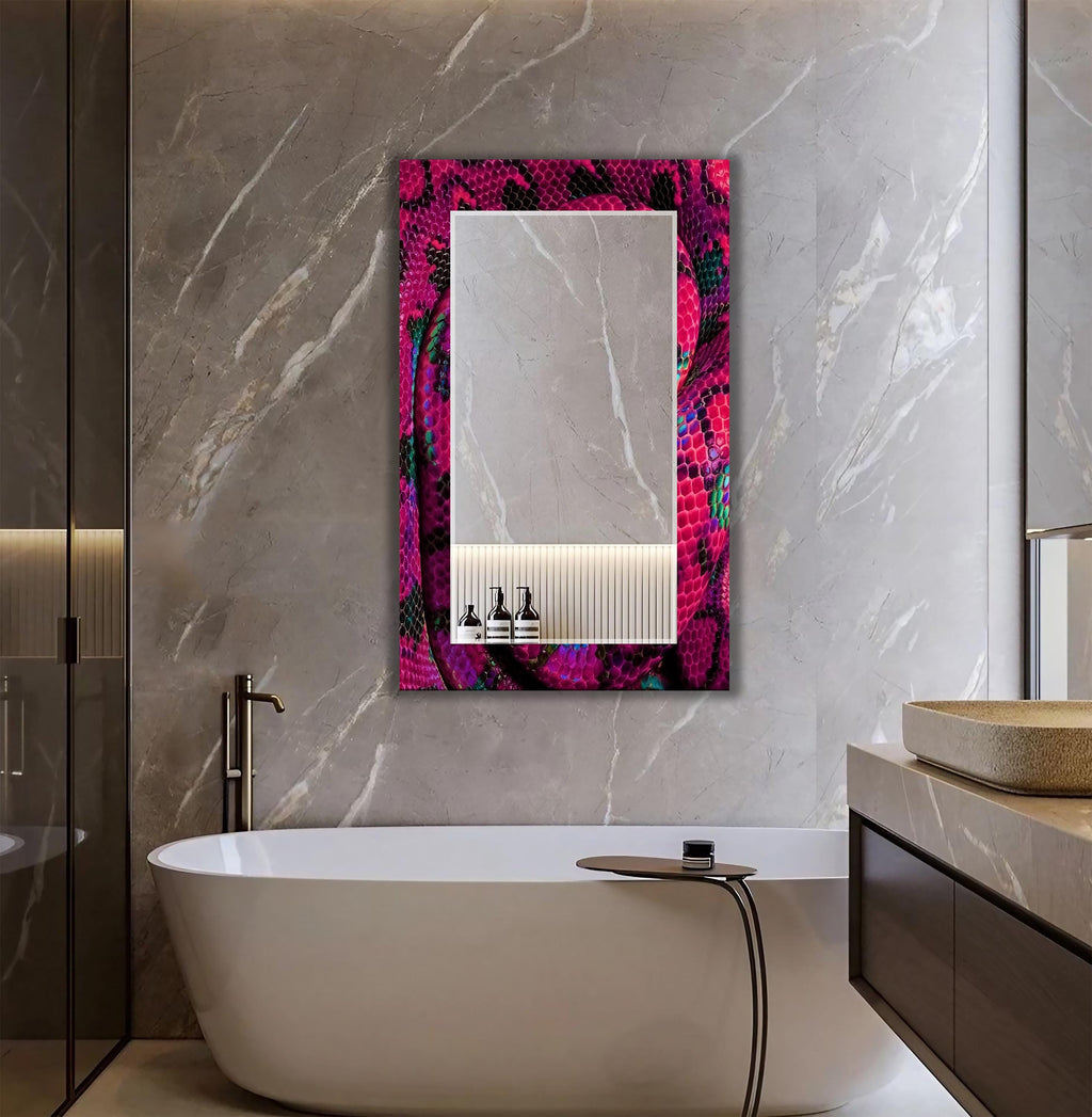 Customizable Mirror, Wall Art as Mirror | Decorative Mirror | Large Statement Mirror