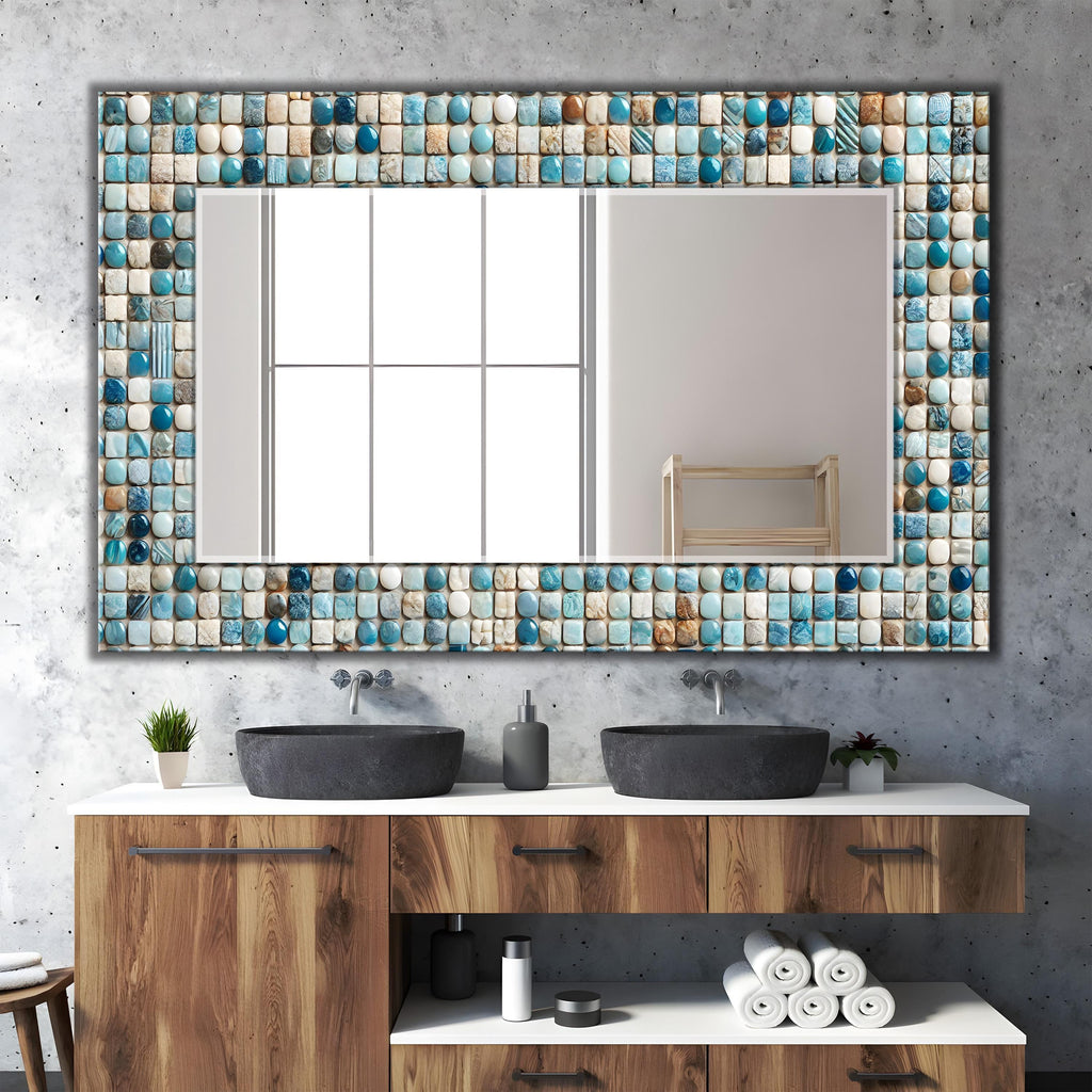 Customizable Mirror, Wall Art as Mirror | Decorative Mirror | Large Statement Mirror