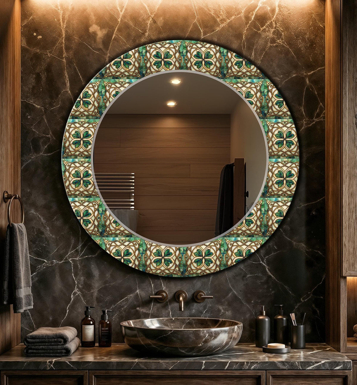 Customizable Mirror, Wall Art as Mirror | Decorative Mirror | Large Statement Mirror