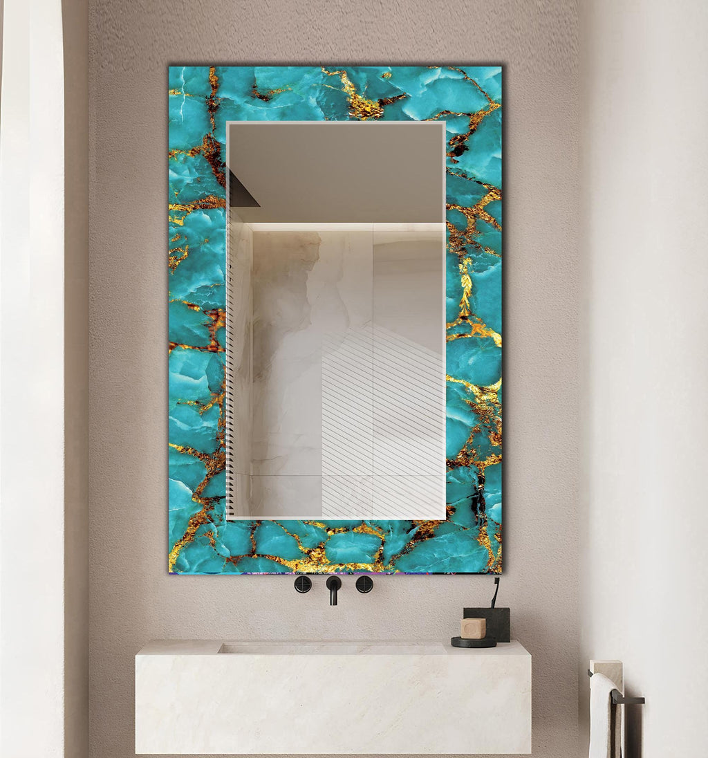 Customizable Mirror, Wall Art as Mirror | Decorative Mirror | Large Statement Mirror