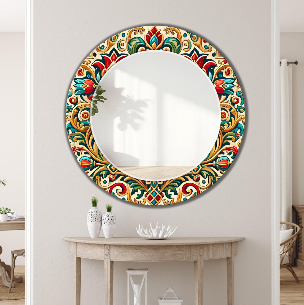 Customizable Mirror, Wall Art as Mirror | Decorative Mirror | Large Statement Mirror