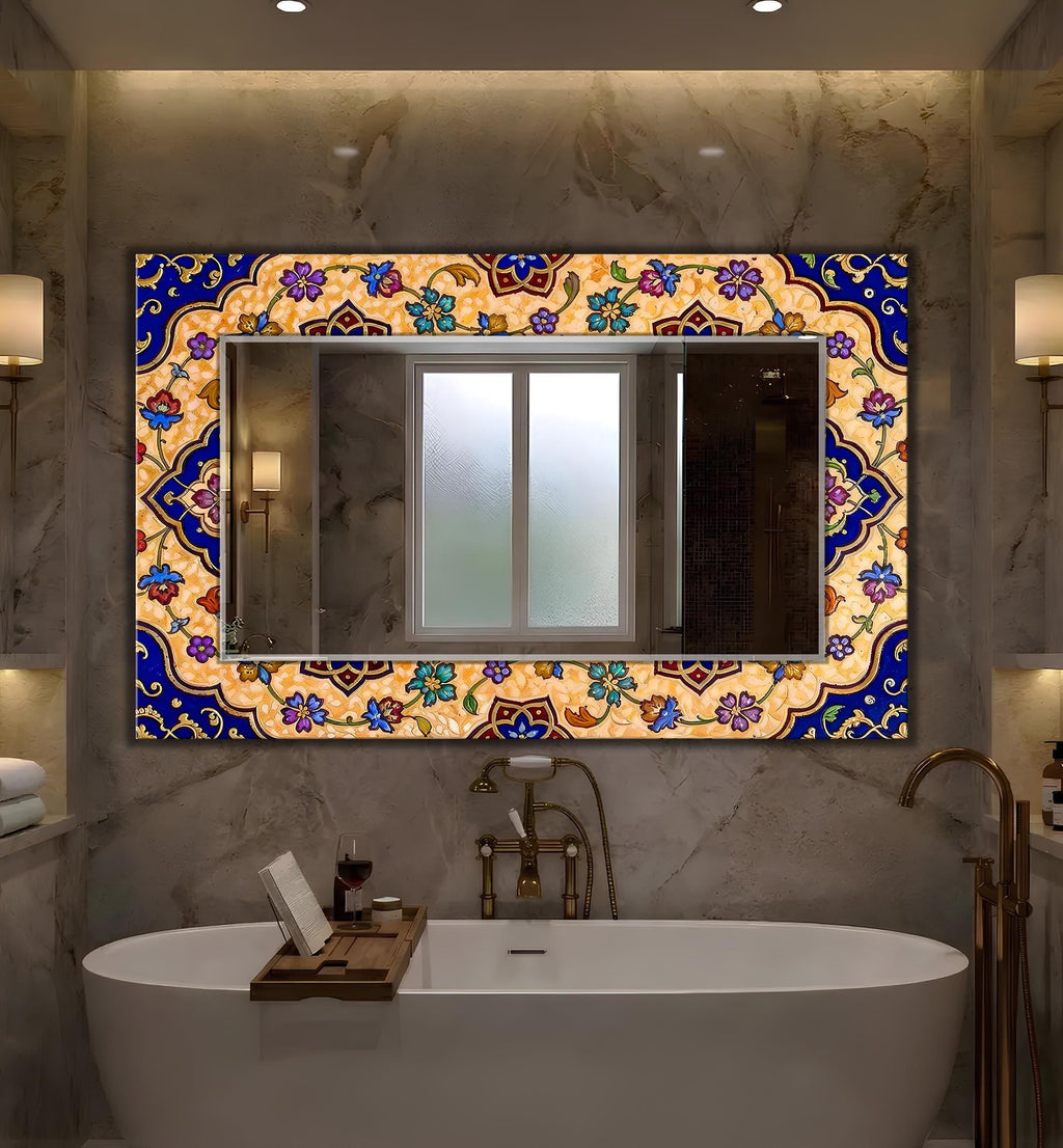 Customizable Mirror, Wall Art as Mirror | Decorative Mirror | Large Statement Mirror