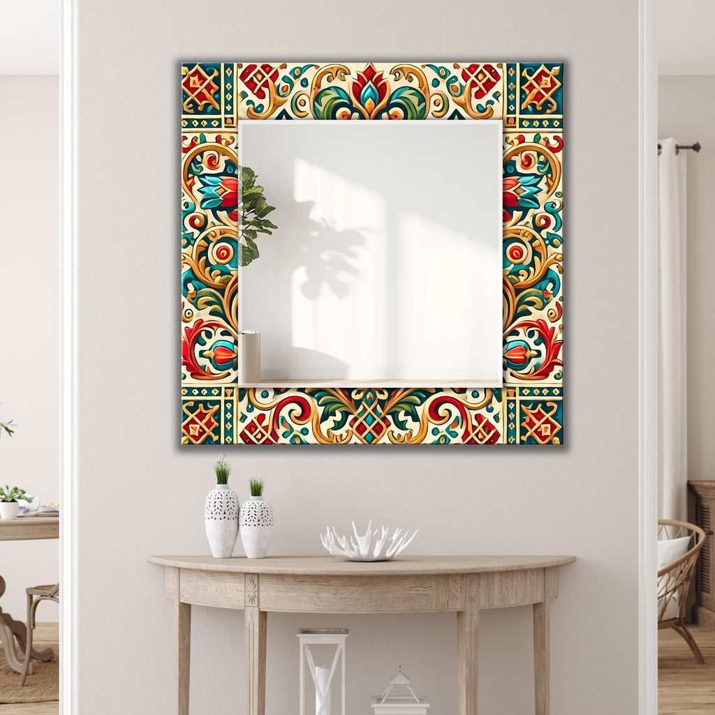 Customizable Mirror, Wall Art as Mirror | Decorative Mirror | Large Statement Mirror