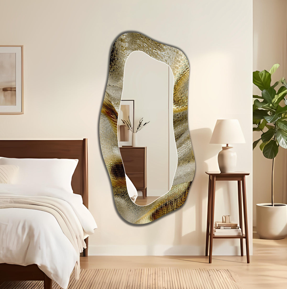 Customizable Mirror, Wall Art as Mirror | Decorative Mirror | Large Statement Mirror