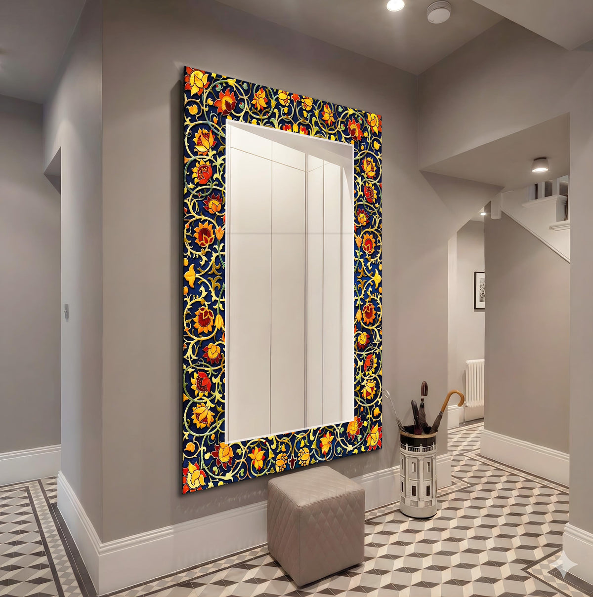 Customizable Mirror, Wall Art as Mirror | Decorative Mirror | Large Statement Mirror