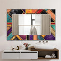 Customizable Mirror, Wall Art as Mirror | Decorative Mirror | Large Statement Mirror