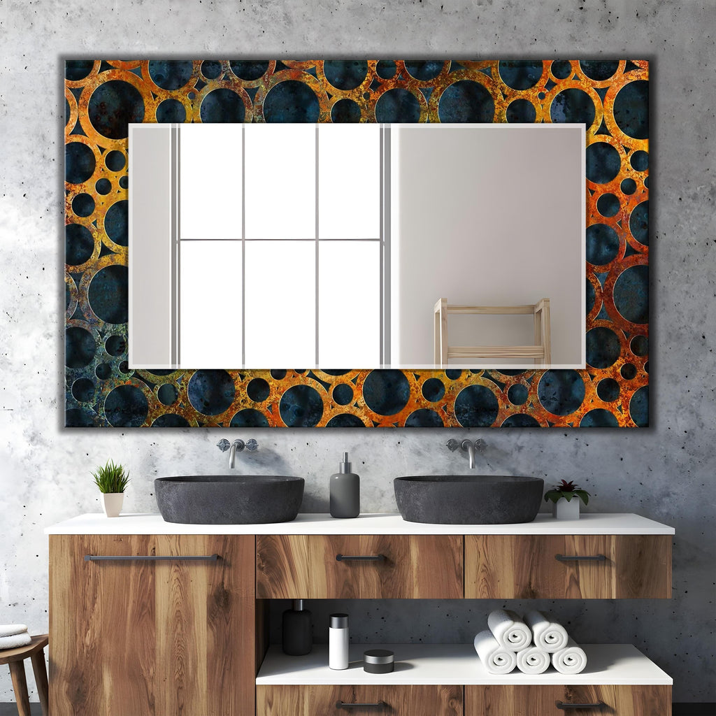 Customizable Mirror, Wall Art as Mirror | Decorative Mirror | Large Statement Mirror