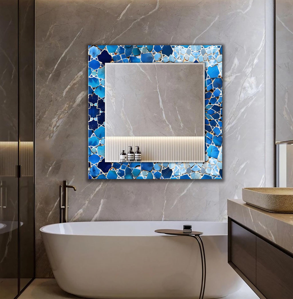 Customizable Mirror, Wall Art as Mirror | Decorative Mirror | Large Statement Mirror