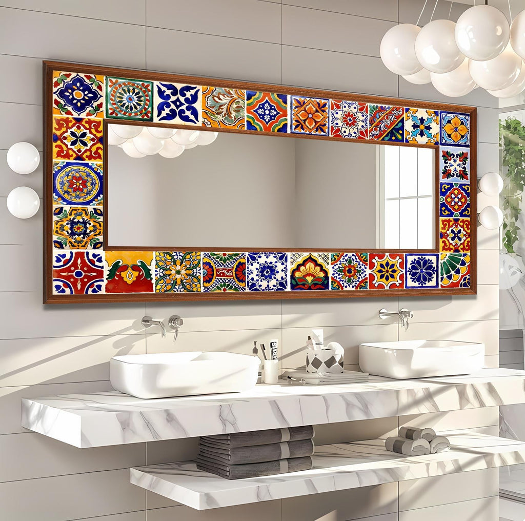 Customizable Mirror, Wall Art as Mirror | Decorative Mirror | Large Statement Mirror