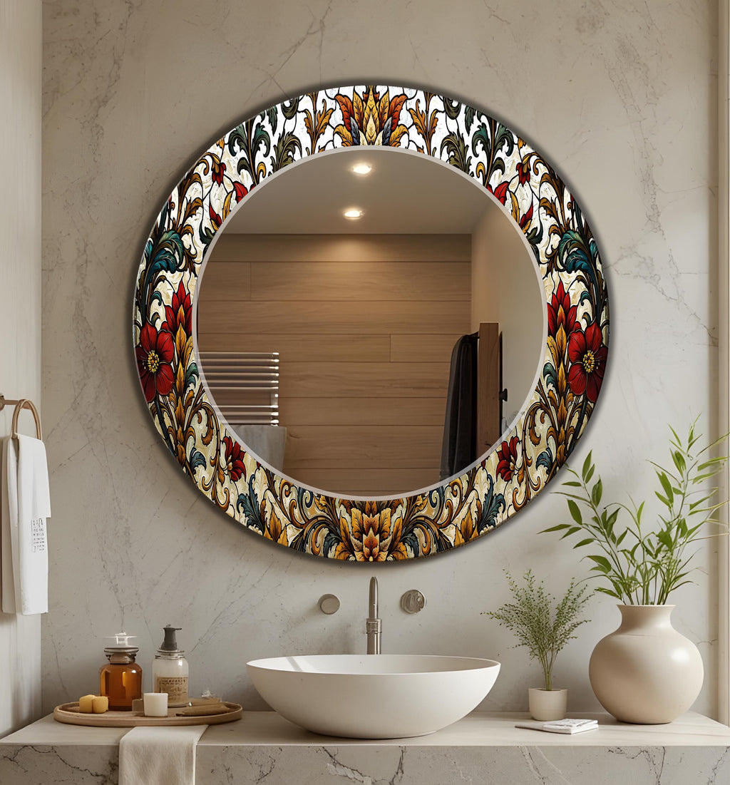 Customizable Mirror, Wall Art as Mirror | Decorative Mirror | Large Statement Mirror