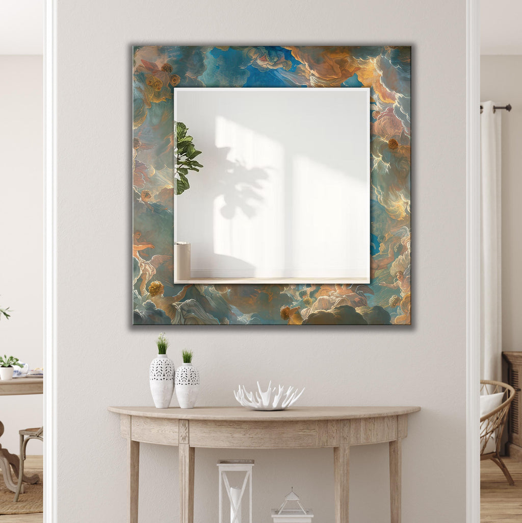 Customizable Mirror, Wall Art as Mirror | Decorative Mirror | Large Statement Mirror