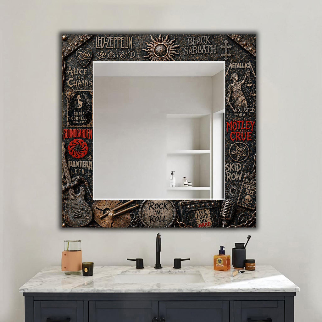 Customizable Mirror, Wall Art as Mirror | Decorative Mirror | Large Statement Mirror