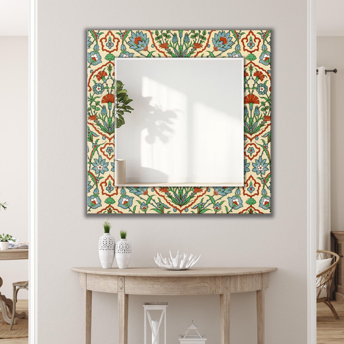 Customizable Mirror, Wall Art as Mirror | Decorative Mirror | Large Statement Mirror