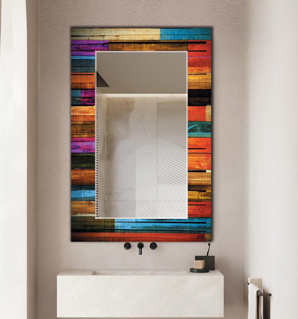 Customizable Mirror, Wall Art as Mirror | Decorative Mirror | Large Statement Mirror