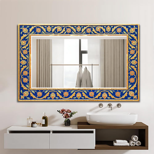 Customizable Mirror, Wall Art as Mirror | Decorative Mirror | Large Statement Mirror
