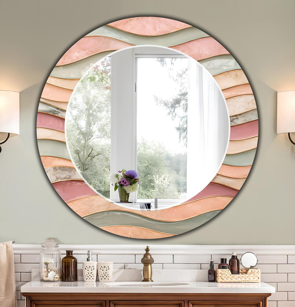 Customizable Mirror, Wall Art as Mirror | Decorative Mirror | Large Statement Mirror