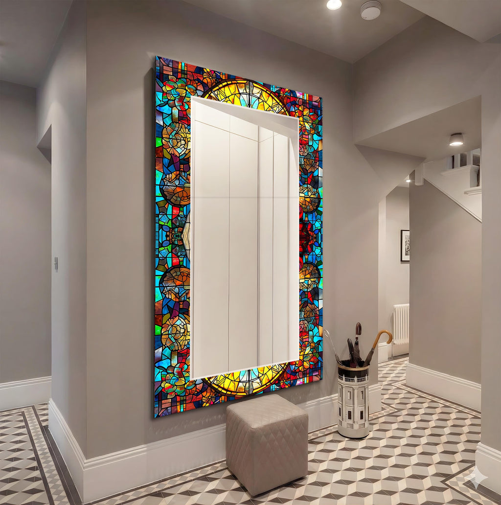 Customizable Mirror, Wall Art as Mirror | Decorative Mirror | Large Statement Mirror