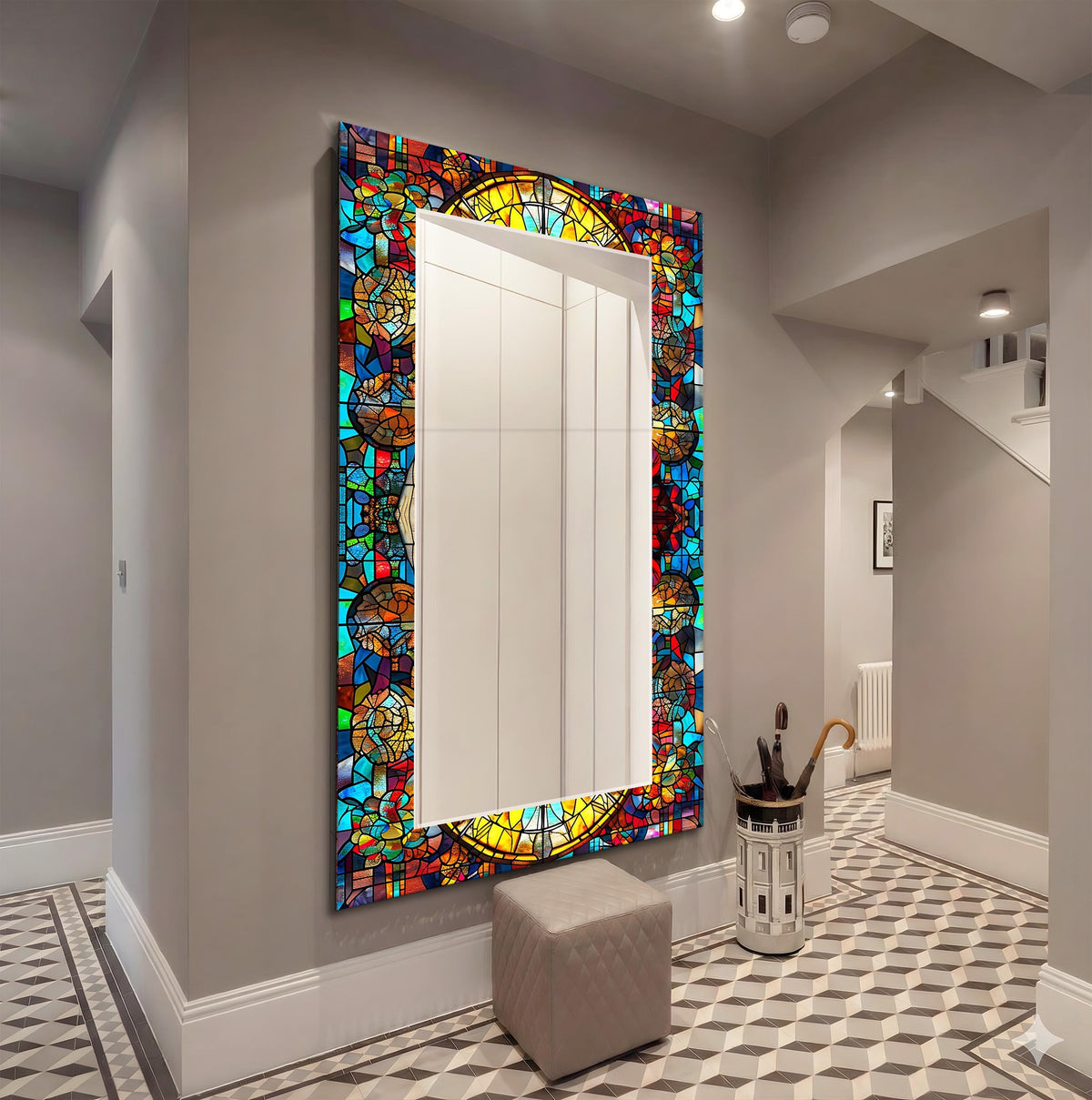 Customizable Mirror, Wall Art as Mirror | Decorative Mirror | Large Statement Mirror