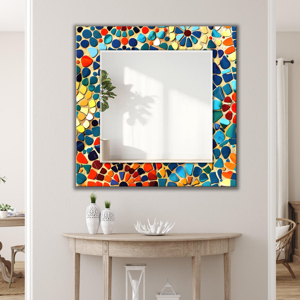 Customizable Mirror, Wall Art as Mirror | Decorative Mirror | Large Statement Mirror